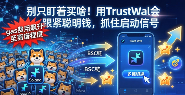 别只盯着买啥！用Trust Wallet跟紧聪明钱，抓住启动信号