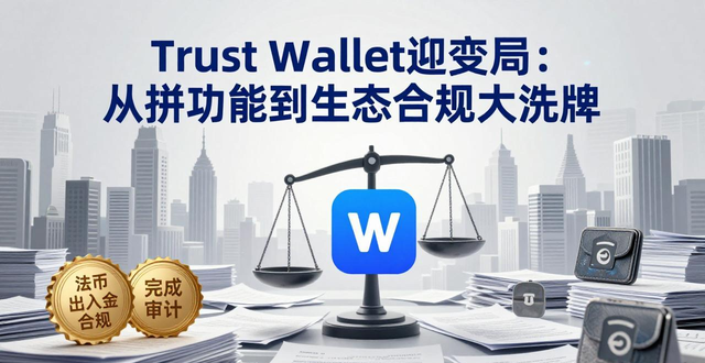 Trust Wallet迎变局：从拼功能到生态合规大洗牌，用户搜索怎么选？