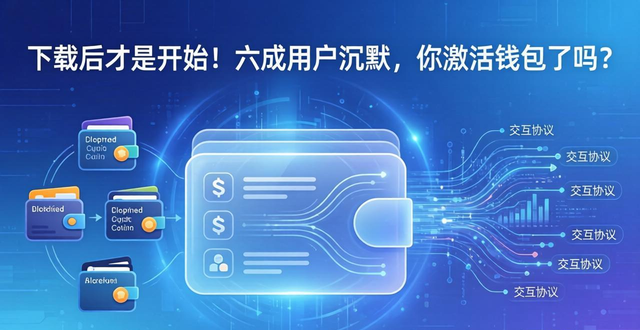 下载后才是开始！六成用户沉默，你激活钱包了吗？