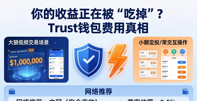 你的收益正在被“吃掉”?Trust钱包费用真相