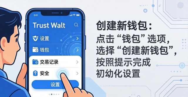 Trust Wallet新手指南:两步教你创建新钱包地址